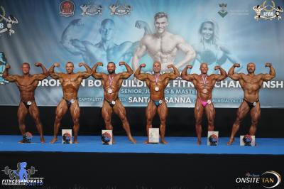 Master Men's Bodybuilding 40-44 years up to 90 kg